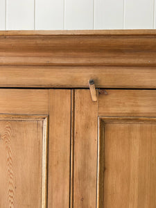 A 19th Century English Pine Housekeeper's Cupboard