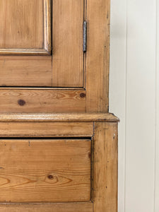 A 19th Century English Pine Housekeeper's Cupboard