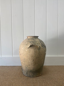 An Old Italian or Turkish Olive Jar