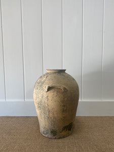 An Old Italian or Turkish Olive Jar