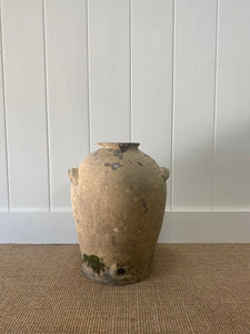 An Old Italian or Turkish Olive Jar