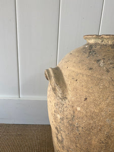 An Old Italian or Turkish Olive Jar