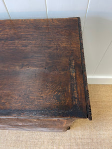 A Handsome English or Welsh Early 19th Century Oak Cupboard with Wooden knob