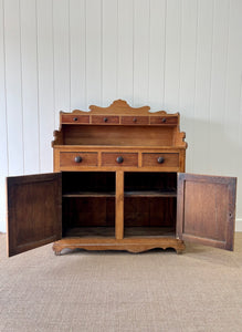 An Unusual Scottish Pine Sideboard c1870