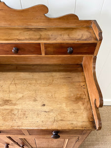 An Unusual Scottish Pine Sideboard c1870