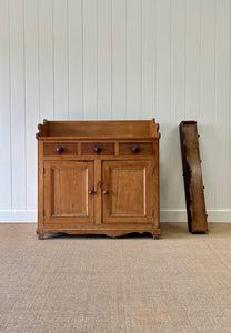 An Unusual Scottish Pine Sideboard c1870