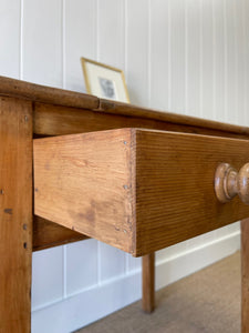 Antique English Pine Architect's Desk c1880