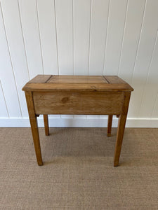 Antique English Pine Architect's Desk c1880