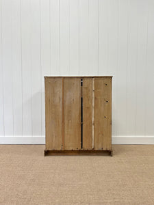 An English Pine Cupboard c1860