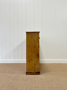 An English Pine Cupboard c1860