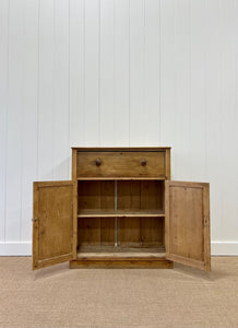 An English Pine Cupboard c1860