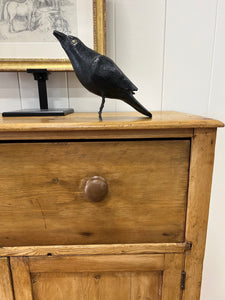 An English Pine Cupboard c1860