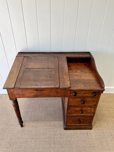 Antique English Oak Clerk's Desk c1880