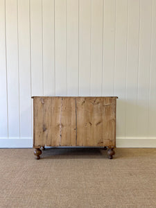 An English Pine Chest of Drawers or Dresser c1890