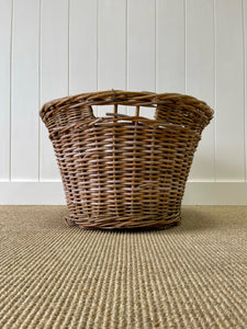 Antique Welsh Girls School Laundry Basket