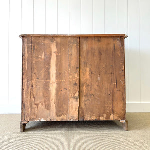 An English Pine Chest of Drawers Dresser