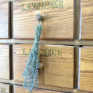 A 19th Century English Bank of Seed Drawers