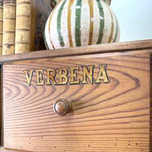 A 19th Century English Bank of Seed Drawers