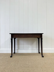 Antique Irish Mahogany Console Table or Lowboy c1800