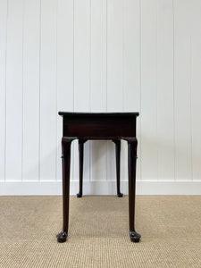 Antique Irish Mahogany Console Table or Lowboy c1800