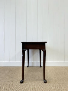 Antique Irish Mahogany Console Table or Lowboy c1800