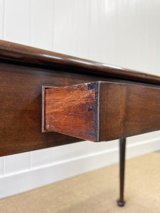 Antique Irish Mahogany Console Table or Lowboy c1800