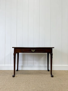 Antique Irish Mahogany Console Table or Lowboy c1800