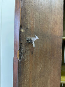 A Exquisite Georgian Oak Hanging Corner Cupboard c1800