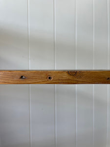 A Beautiful English Pine 19th Century Hanging Plate Rack