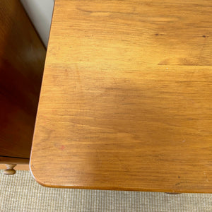 A Charming Pair of Antique English Pine Nightstands