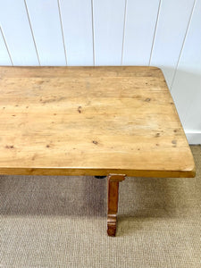 A Vintage Spanish Pine 6ft Dining Table