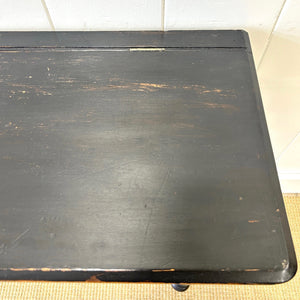 An Ebonized Victorian Side Table, Console, or Nightstand