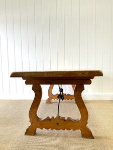 A Vintage Spanish Pine 6ft Dining Table