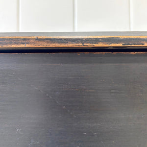 An Ebonized Victorian Side Table, Console, or Nightstand