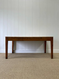 A Good French Pine 6ft Dining Table c1890