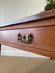 A Good French Pine 6ft Dining Table c1890