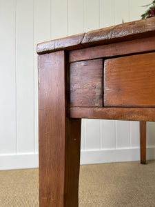 A Good French Pine 6ft Dining Table c1890