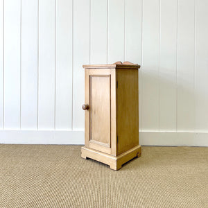 A Charming Pine Nightstand c1890