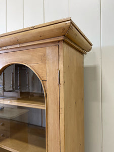 A Early 19th Century English Pine Diminutive Bookcase