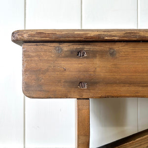 A Country Made Bench c1890