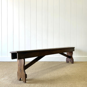 A Country Made Bench c1890