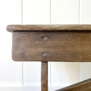 A Country Made Bench c1890