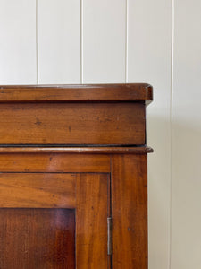 An Antique English Mahogany Dry Sink or Cabinet