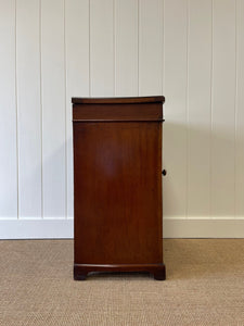 An Antique English Mahogany Dry Sink or Cabinet