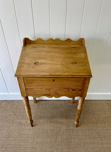 Antique English Pine Architect's Desk c1870