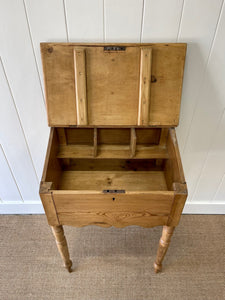 Antique English Pine Architect's Desk c1870