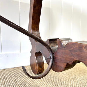 A Vintage Spanish Oak 7ft Dining Table