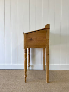 Antique English Pine Architect's Desk c1870