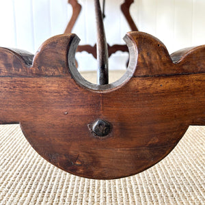 A Vintage Spanish Oak 7ft Dining Table