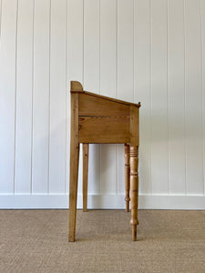 Antique English Pine Architect's Desk c1870